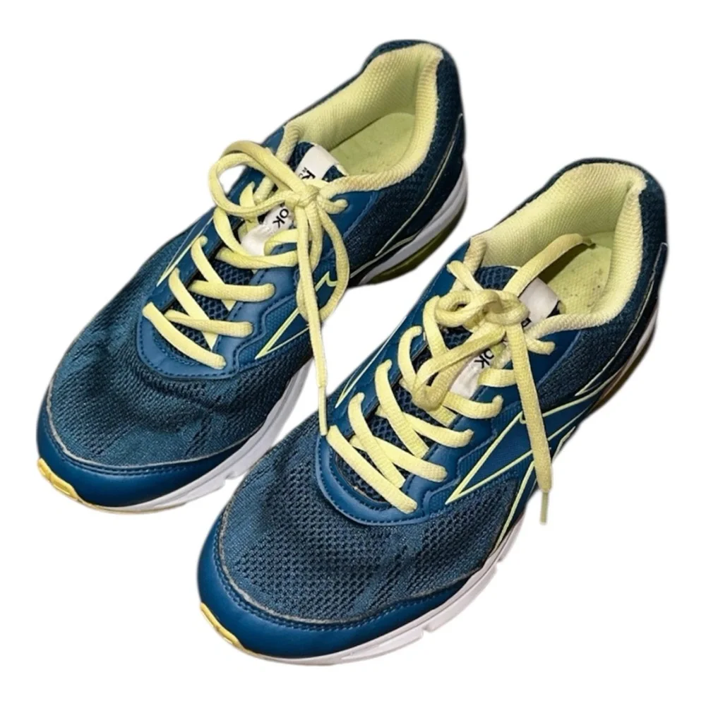 Reebok DMX Monofusion Running Sneakers Teal Blue Gym Training Shoe Size 8